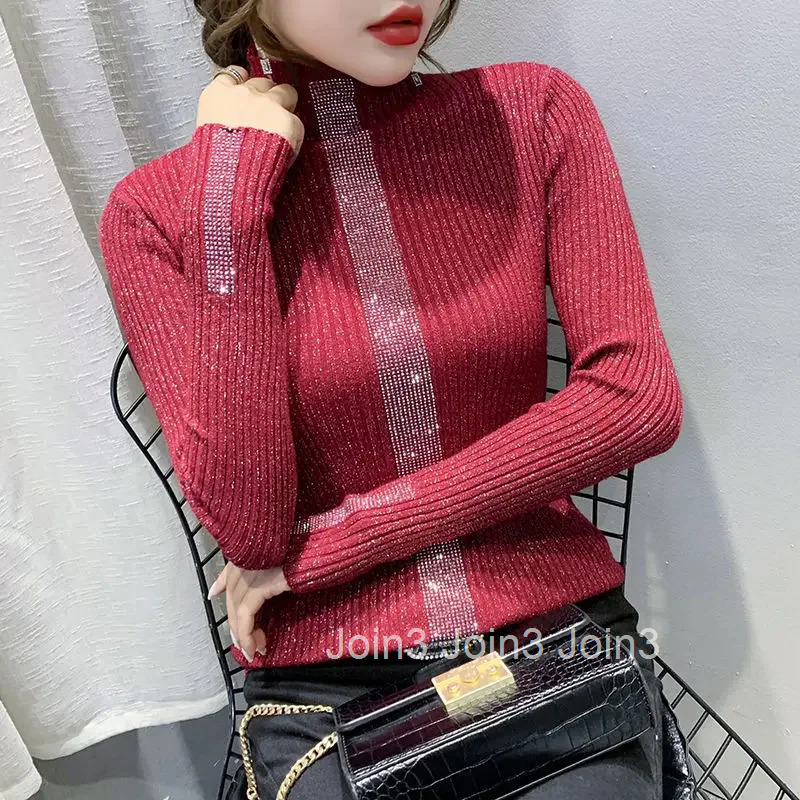 Fall Basic Womens Knit Sweater Hot Sale Winter Casual Warm Fashion 2025 Ladies Pullovers Clothing Sales New Knitwear Outerwears