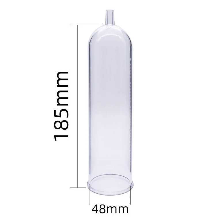 Penis Pump Accessories Cylinder Flask Part Replacement for Penis Extender Enhancer Stretcher Vacuum Pumps Sex Toys Men W250618