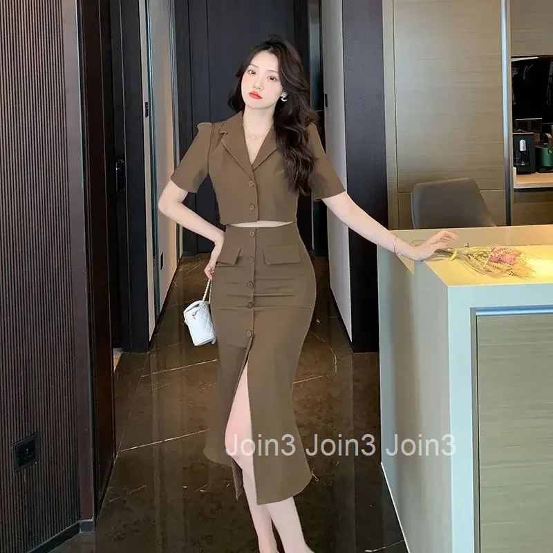 Top and Bottom Woman Outfit Skirt Elegant 2 Pieces Sets for Women Promotion Chic Elegant Streetwear Summer Full Fashion Vintage