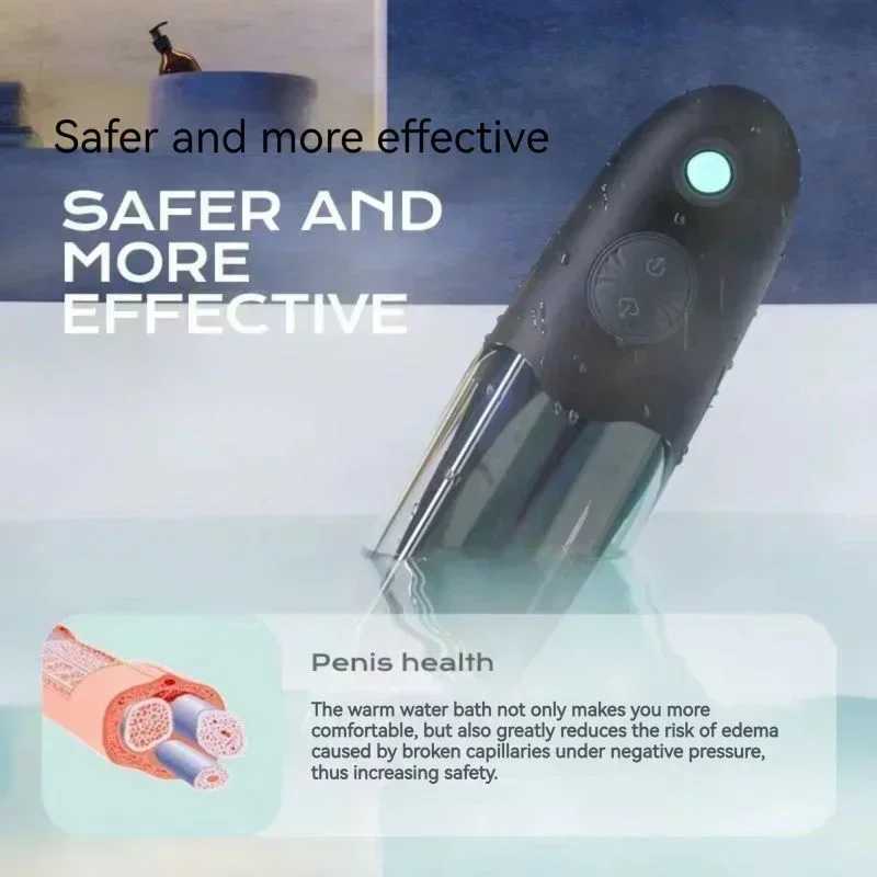 SCElectric Penis Pump Penis Enlargement Vacuum Pump for Men Penis Extender Cock Endurance Trainer Male Masturbation Adults Sex T W250618