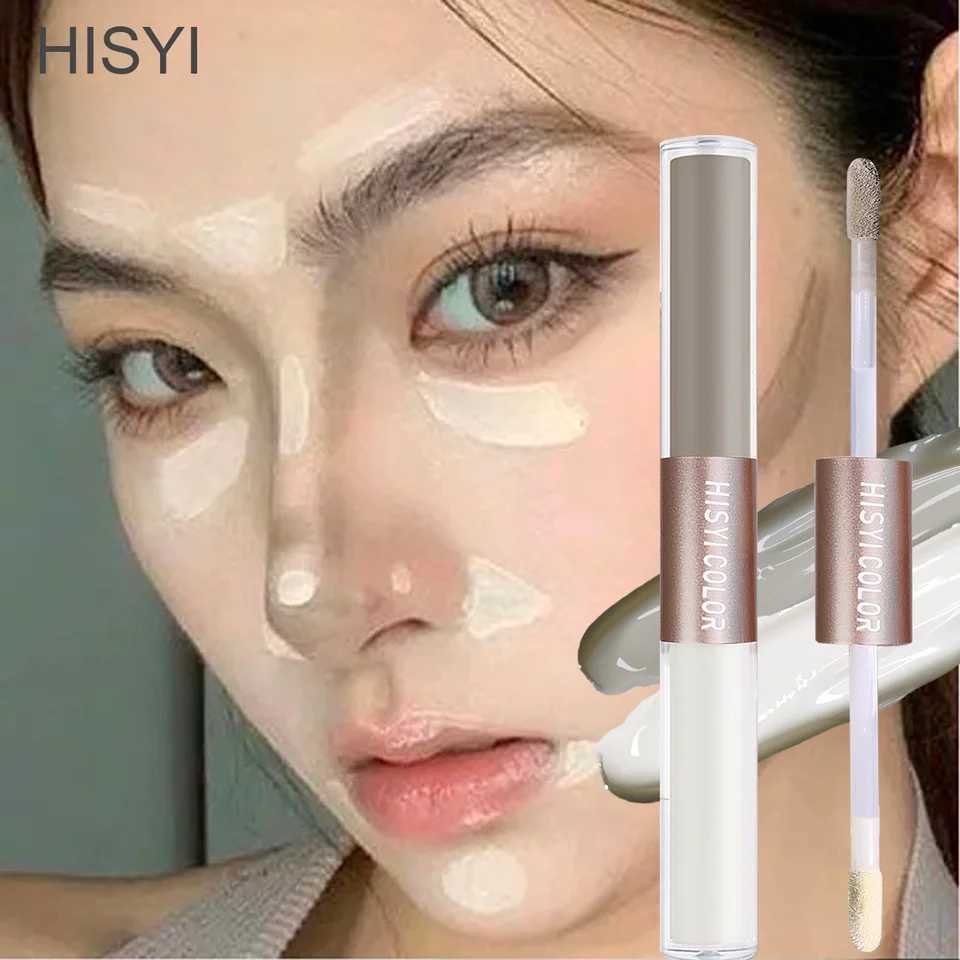 Dual-Ended Highlighter Stick Makeup Natural Glow Contour Sweat-Proof Easy to Blend XJ250618