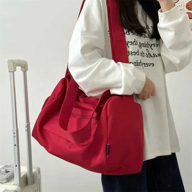 Women Sports Yoga Travel Large Crossbody Tote Bags Fashion Handbag Canvas Shoulder Messenger Bag Satchels Woman W250618