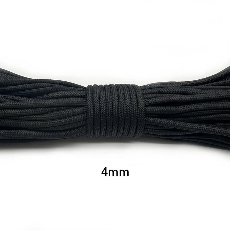 Paracord 1mm2mmm4mm5mm Diameter Parachute Rope Climbing Camping Survival Gear Bracelet DIY Jewelry Findings 250611