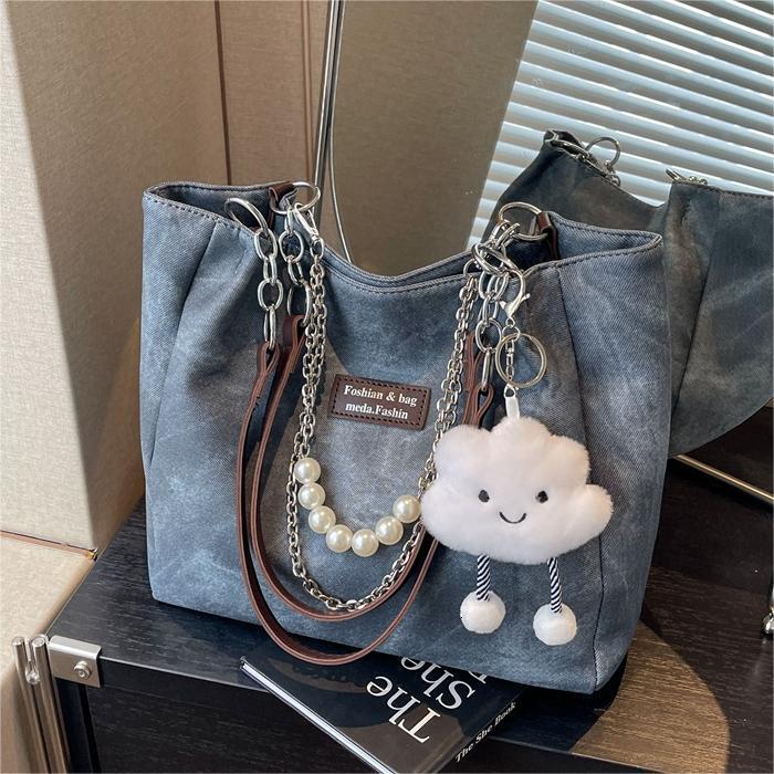 Free shipping designer Bag Korean Style Student Girl Bag 2025 New Simple Fashion Versatile Shoulder Bag Large Capacity Commuter Bag Tote Bag