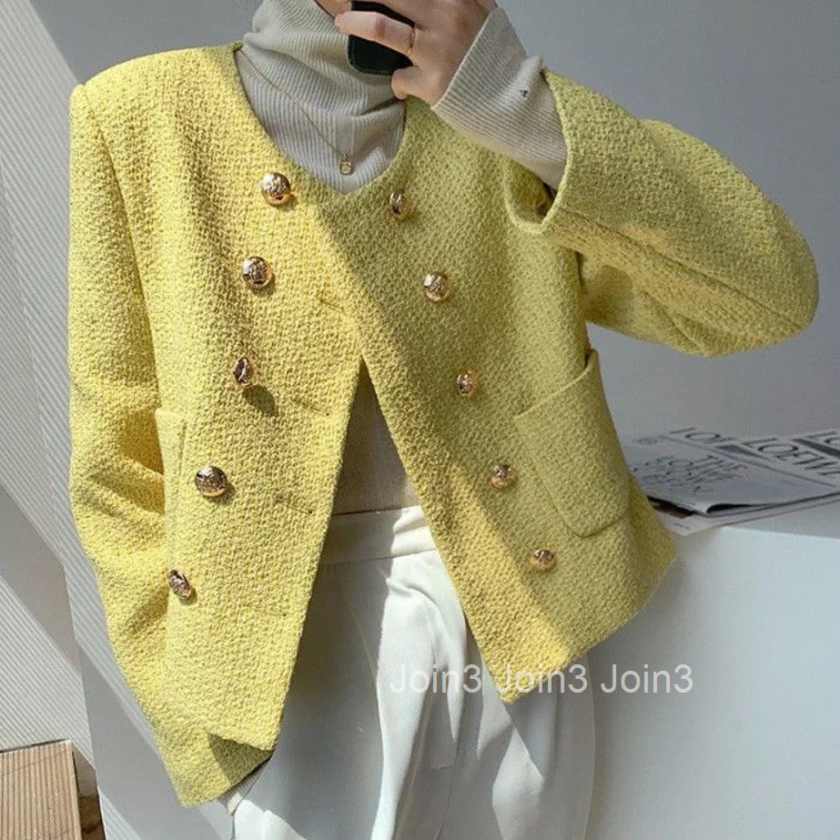 Female Coat Slim Fit Solid Color Long Sleeve Korean Style Womens Jackets New in Outerwears Great Products Offer Cheap Casual