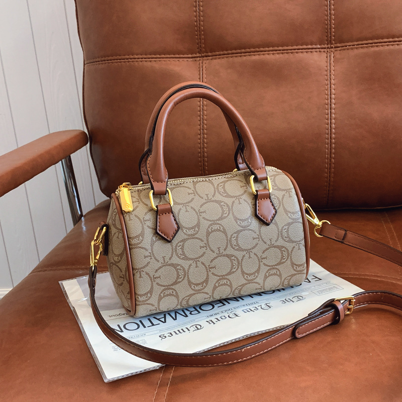 Seasonal New Women Boston Bag Fashion Versatile Tote High End Stylish Shoulder Crossbody Best Seller