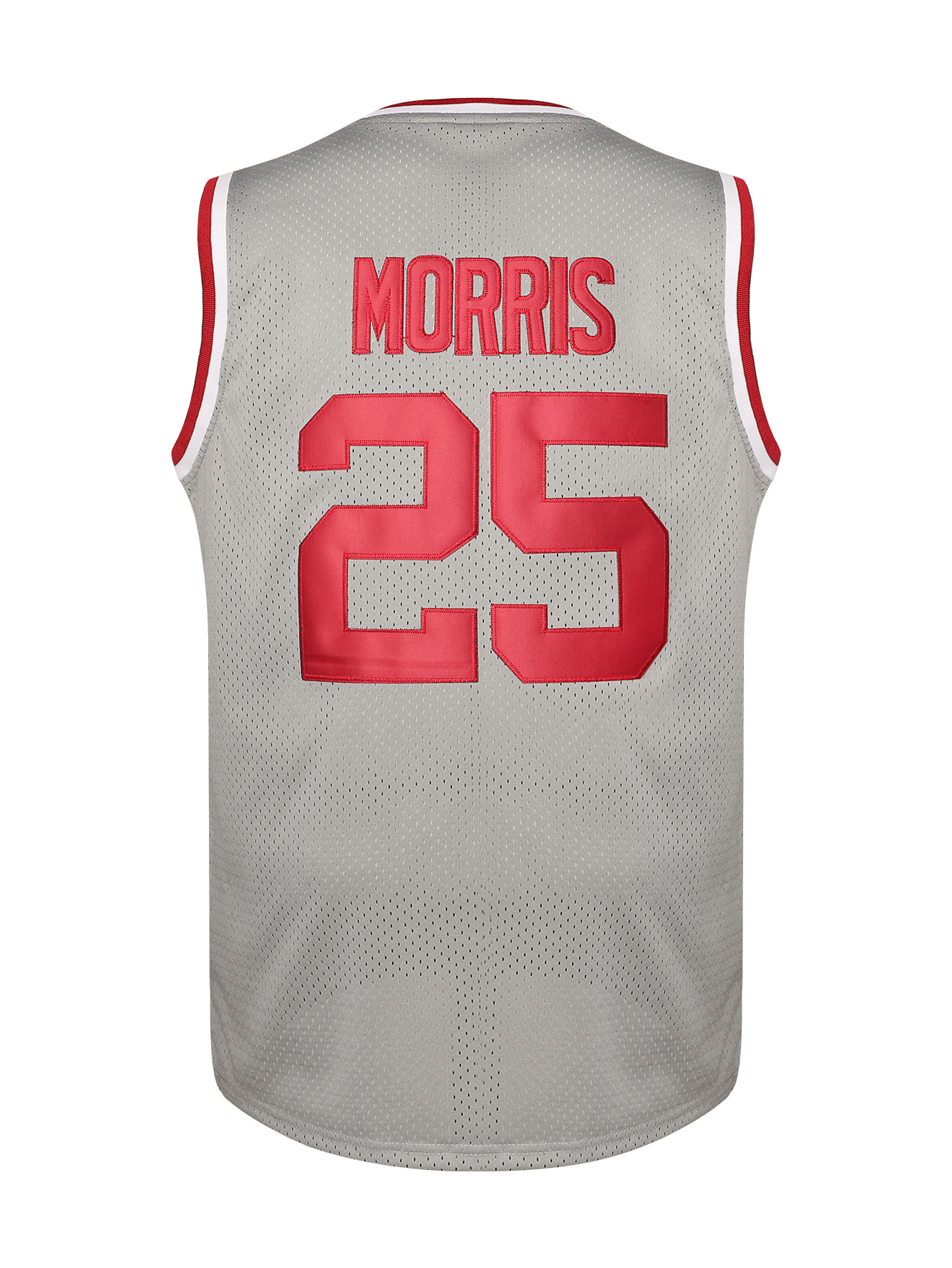 IN STOCK Saved by the Bell Zack Morris 25 Bayside Basketball jersey Retro Breathable V-neck Sleeveless Sports Training Uniform, Summer Party And Stree