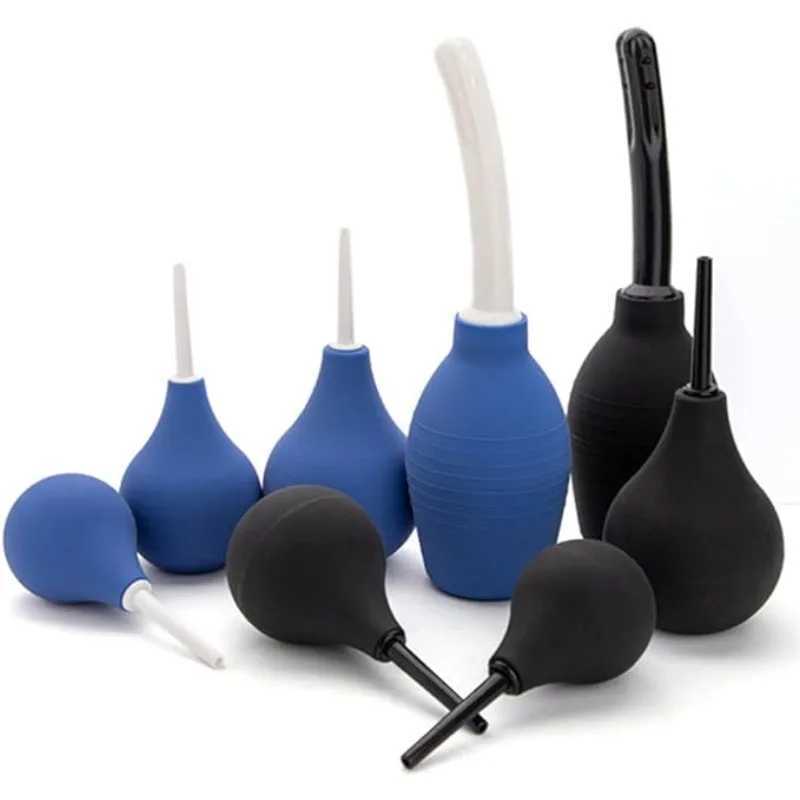 Feminine Hygiene Medical Irrigator Bulb Syringe Anal Douche Cleaner Enema Colon Cleanse Male Gay Portable Devices sale_K10R