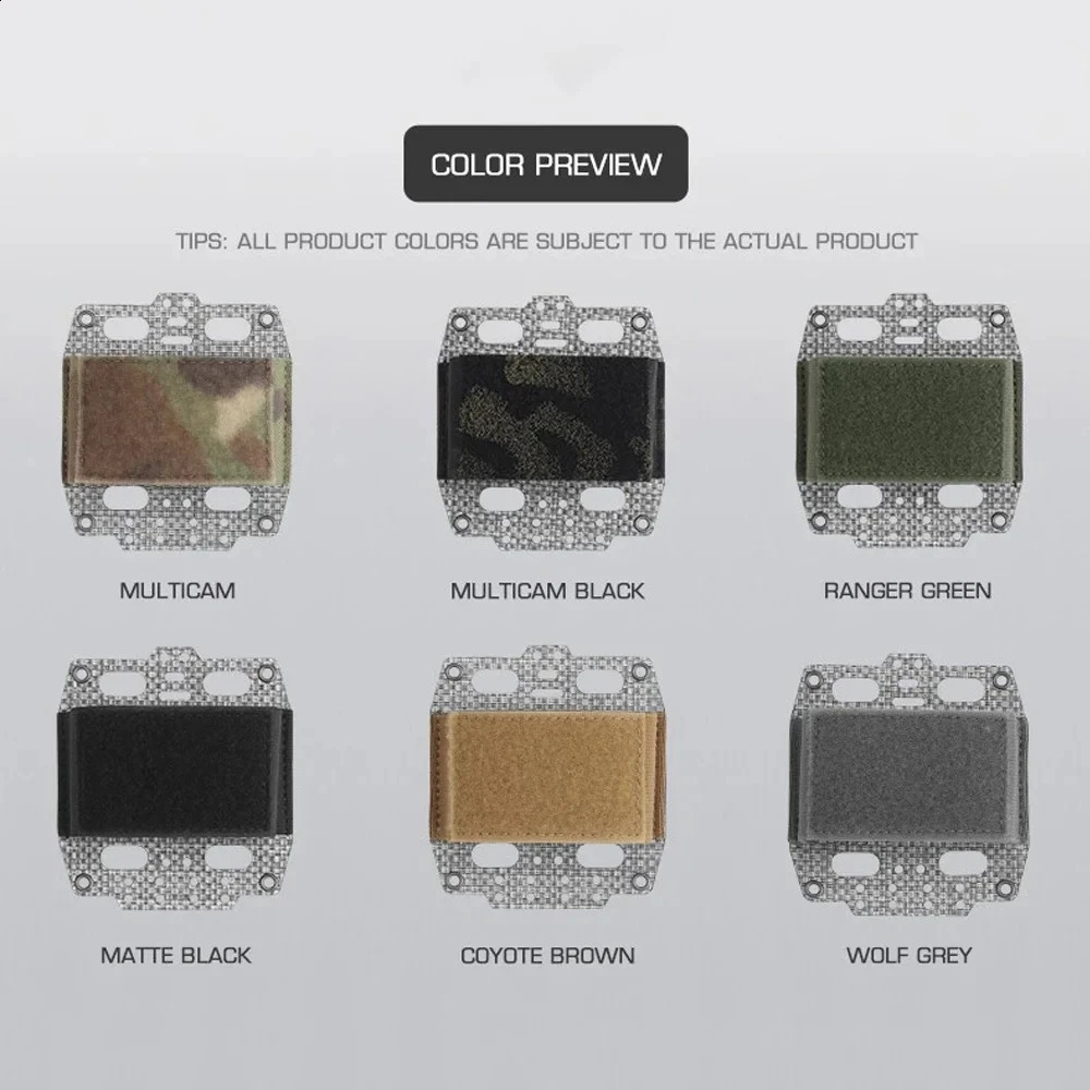 Tactical Helmet NVG Battery PouchTShaped Storage Holder Pack with Hook and Loop Elastic Adjustment Counterweight Bag 250611