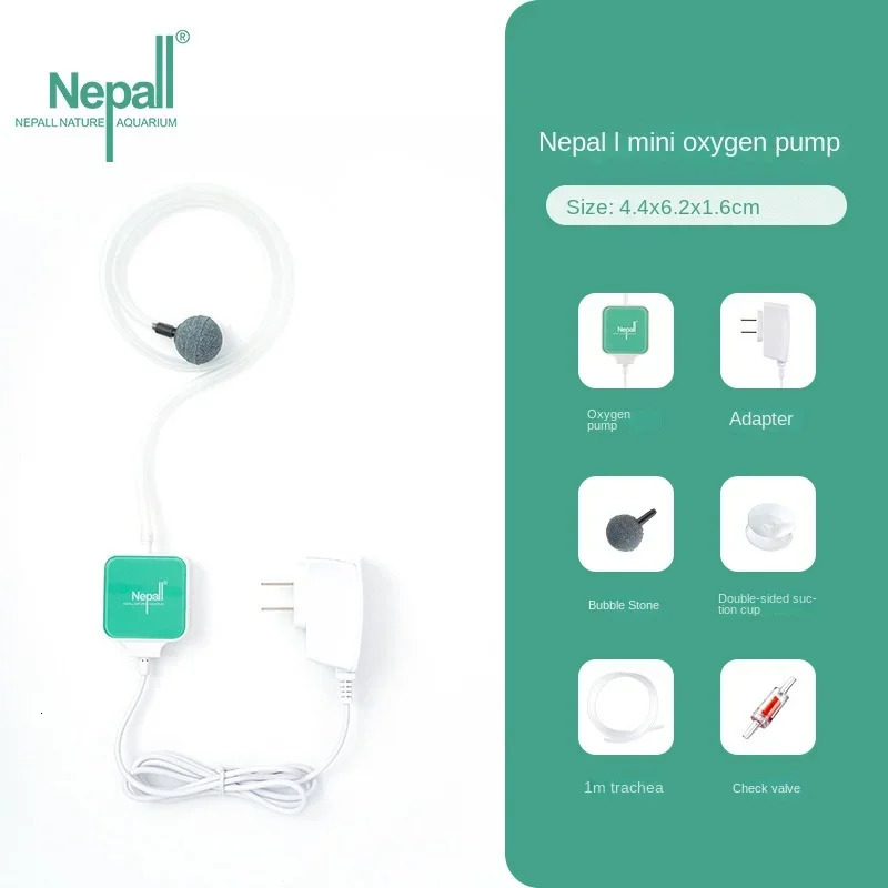 Nepall Mini Oxygen Pump Small Household Fish Tank Oxygen Pump Oxygen Pump High Value Fish Tank Machine 250613