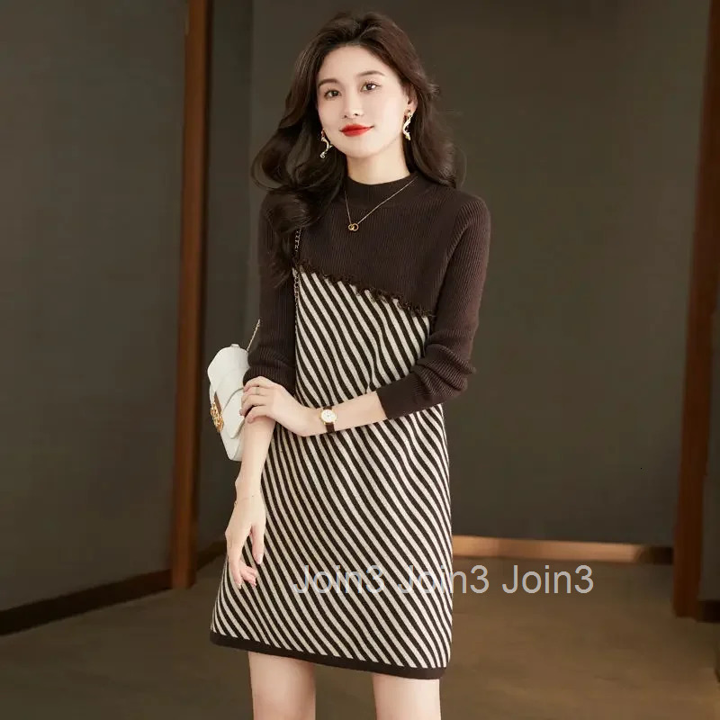 One-piece Cover Up Crochet Dresses for Women Knee Length Midi Korean Style Woman Knitted Dress Elastic Kpop Sensual Sexy Xxl Hot
