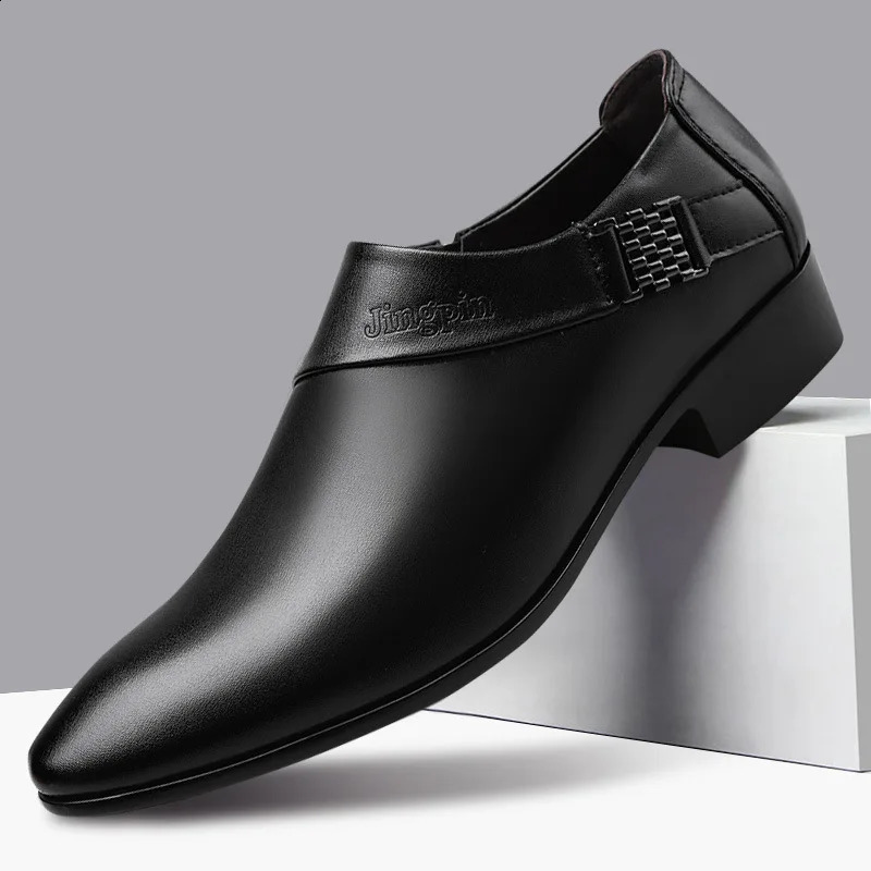 Oxfords Leather Shoes for Men Big Size 3850 Dress Business Party Wedding Office Work Shoe 2025 Loafers 250612
