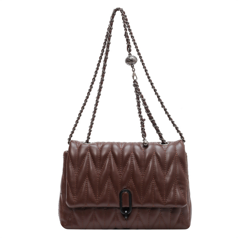 Free shipping designer Bag Embroidery Thread Chain Bag Women Bag 2025 New Versatile Niche Shoulder Bag High-end Niche Crossbody Bag
