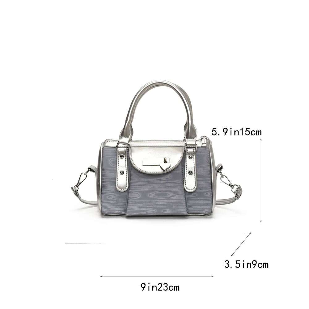 Portable Boston Women's New Summer Shoulder Crossbody High-End Niche Casual Pillow Bag