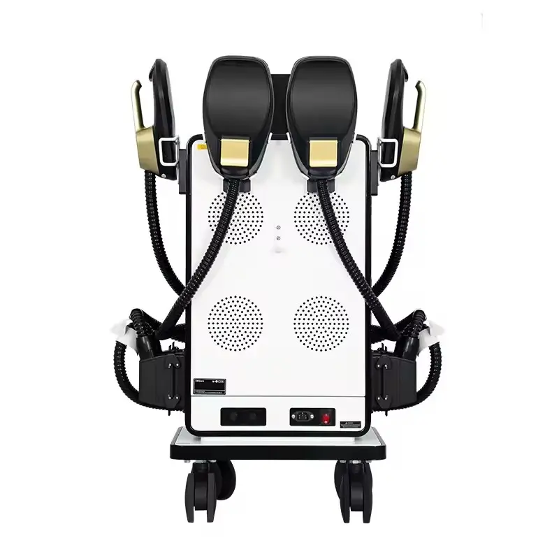 New Radiofrequency Ems Muscle Stimulator 4 Handles RF Ems body Slimming Weight Loss Cellulite Muscle Building Muscle Sculpting Fat Reduce Machine