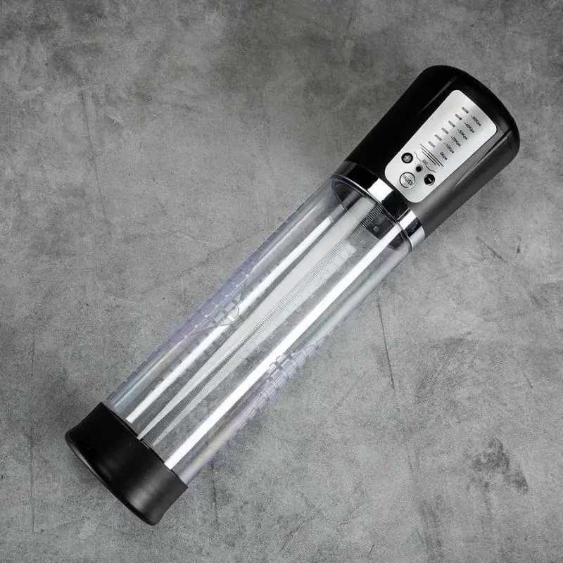 Electric Penis Pump Male Masturbator Vacuum Pump Extender Enlarger Dick Pump Cock Ring Adult Delayed Ejaculation Training 18+ W250618