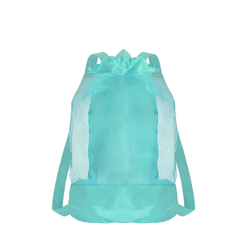 Large Capacity Mesh Multifunctional Travel Backpack Beach Children's Miscellaneous Toy Storage Bag