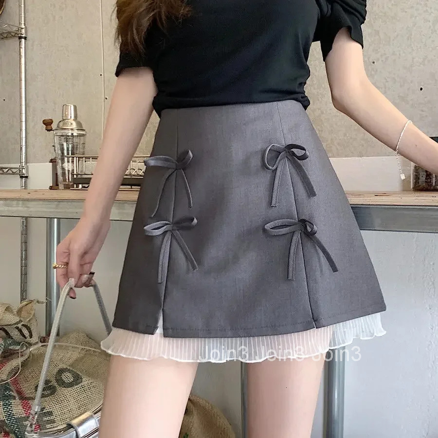 Patchwork Woman Skirt Lace Wrap Tight Midi Skirts for Women Stylish Aesthetic Streetwear Luxury Elegant Cheap New in 2025 Trend
