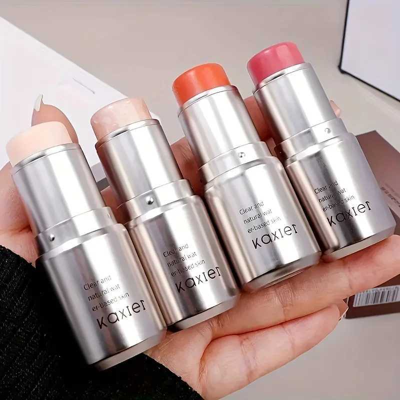 Waterproof Shimmer Blush Stick Face Highlighter - Moisturizing Long-Lasting Illuminator for Brightening And Contouring XJ250618