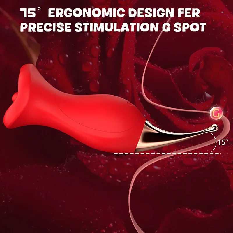 3-in-1 Thrusting Tongue Vibrator 10-speed Clitoral Stimulator With Mouth Licking G-spot Sucking Adult Touch orgasm Sex Toy 18+ W250618