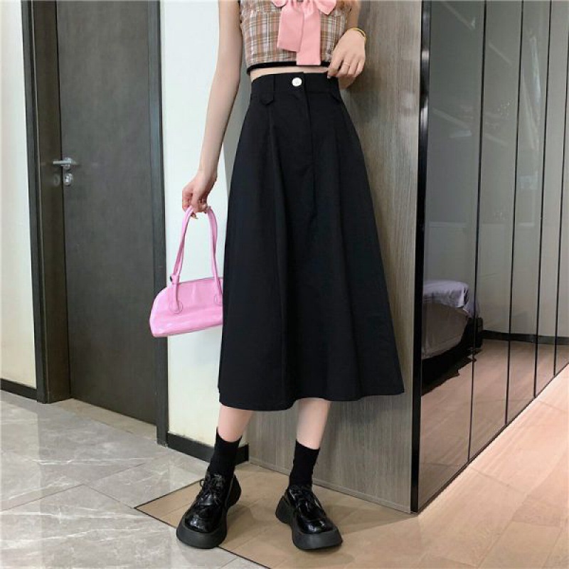 GC256 New summer design niche elastic waist umbrella skirt
