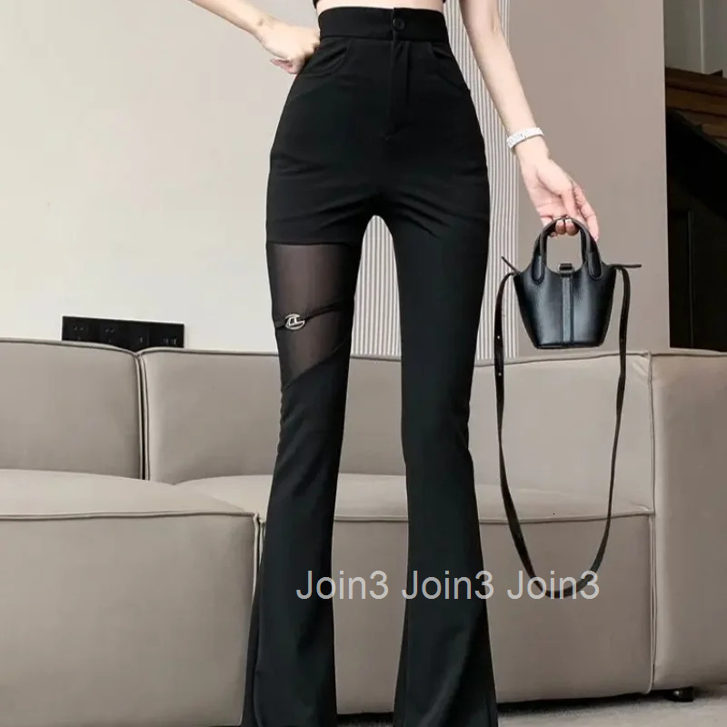 Cotton Fluid Womens Pants High Waist Female Trousers Slacks Clothing Y2k Streetwear Elastic Original Aesthetic All Medium Xxl G