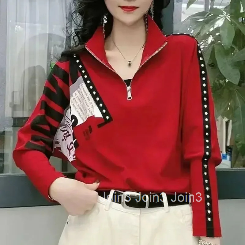 Womens Sweatshirts Spring and Autumn New In Pullovers Text Letter Printing Female Top Cheap Aesthetic 2025 Trend Korean Fashion