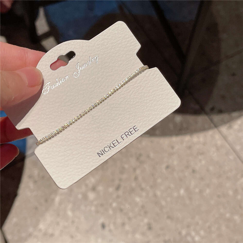 First-Line Shining Ultra-Fine Bracelet Starlight Ins Style Daily Versatile High-End Sense Rope Exquisite Hand Jewelry J614