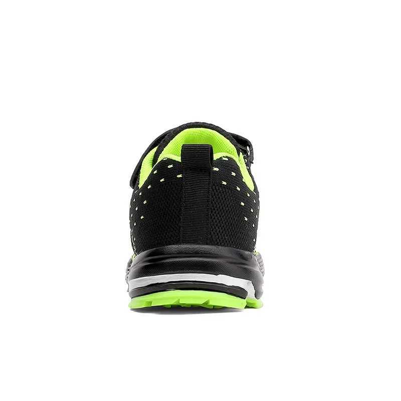 Hot Sale Green Red Childrens Running Shoes Summer Outdoor Breathable Kids Shoes Trainers Low-cut Sneakers for Boys 7 to 14 Years Z250618