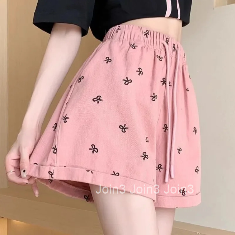 Woman Short Pants High Waist Wide Elastic Shorts for Women Cotton Elasticty Cheap To Wear Aesthetic Korean Style New in Kpop Hot