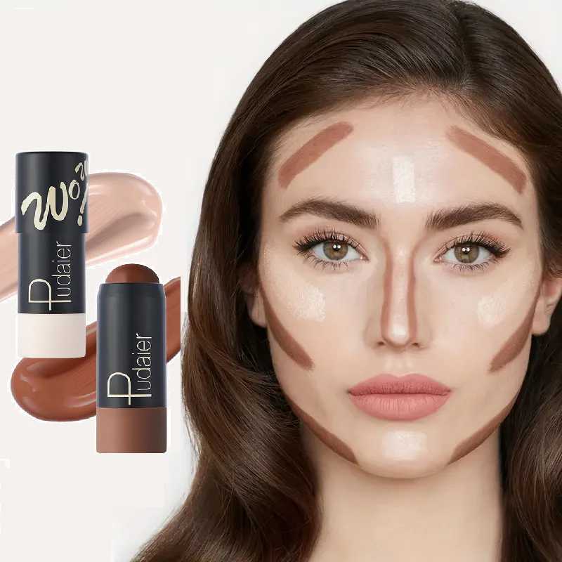 Pudaier Contour Stick - Face contouring adding three-dimensional effect Long-Lasting Waterproof Face Foundation Dark Circle XJ250618