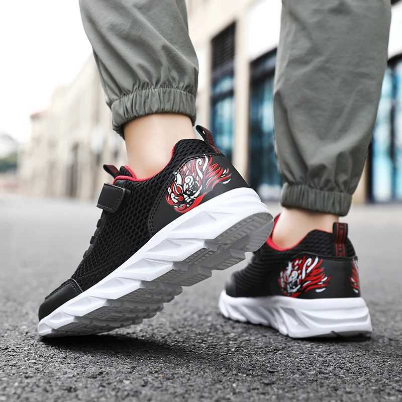 Breathable Mesh Running Shoes for Kids Boys Girls 4-12 Years Summer Sports Sneakers Casual School Trainers Sports zapatillas nio Z250618