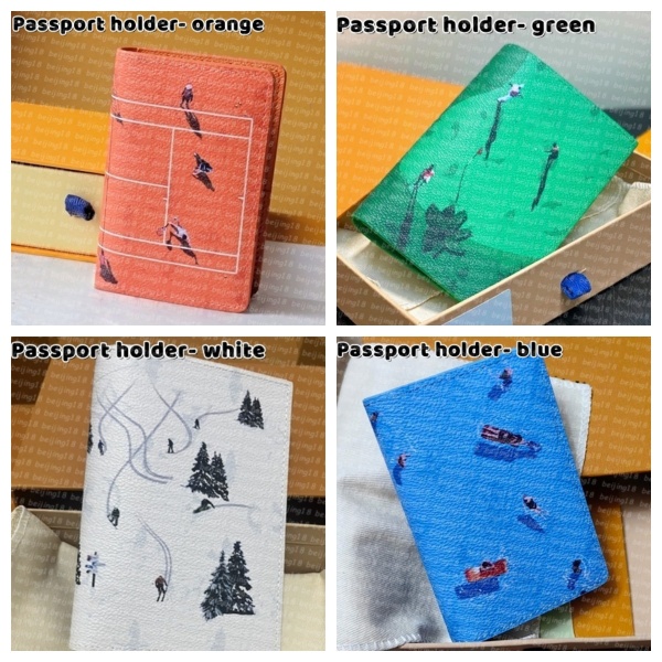 (Colors as Pics show) Premium Quality Small Card Clip Wallet Short Clip Passport Clip Bag 31761 31738