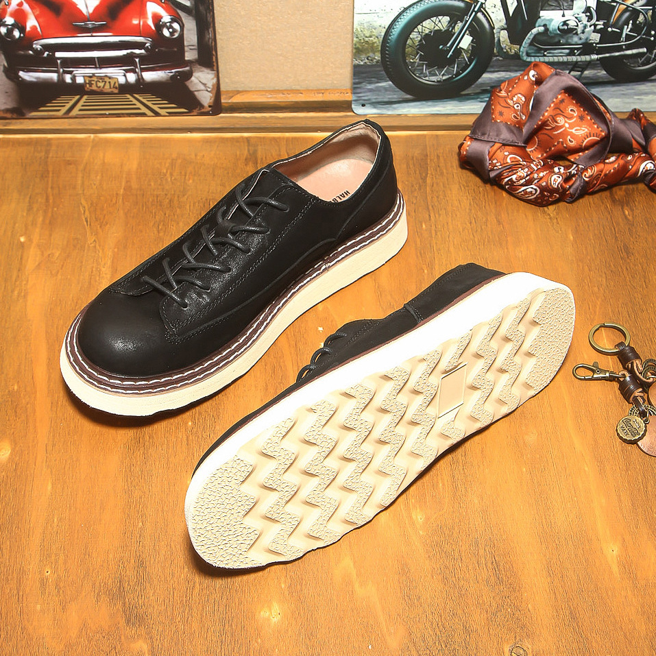 Spring New Casual Shoes Men S Genuine Leather High End Pure Cowhide Shoes Casual Soft Sole Ddmysaturn