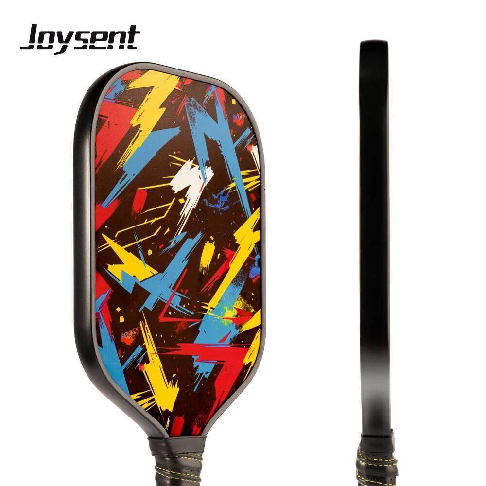Joysent Pickleball Paddle Thermoformed Aerospace-grade T700 Carbon Fiber Smooth-faced Control With Foam Edge PP Honeycomb 16mm