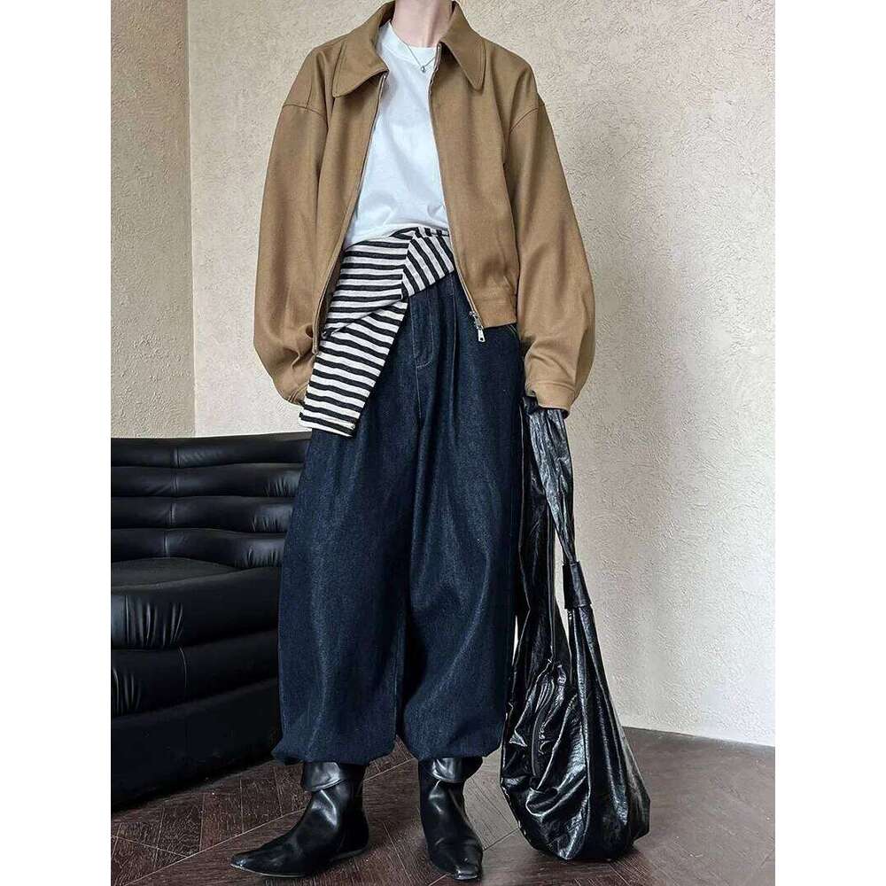 2024 High Quality 2025 Spring Women Fashion Vintage Turn Down Collar Bomber Jacket Coat Female Casual Solid Zip Outerwear Coats