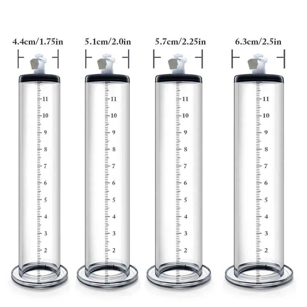 SCAcrylic Penis Pump Manual Penis Enlarger Sex Toy for Men Vacuum Pump Male Masturbation Penis Extender Trainer Adults Sex Product W250618