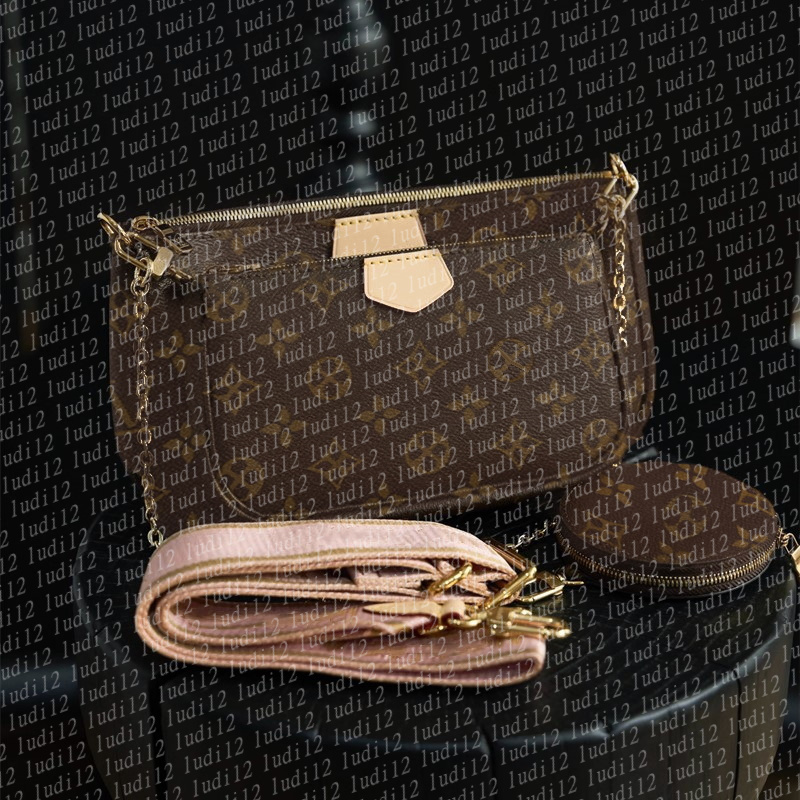 Top Must Have Womens Crossbody Shoulder Original Designer Handbag Mirror Quality Leather Chain Bags Expensive Multi Pochette Felice Bag Tote Wallet 12A