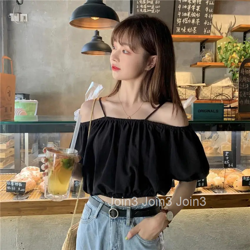 Womens Shirts and Blouses Open Back Top for Woman Linen Clothing Yellow Off Shoulder Chiffon with Sleeves Aesthetic M Youthful