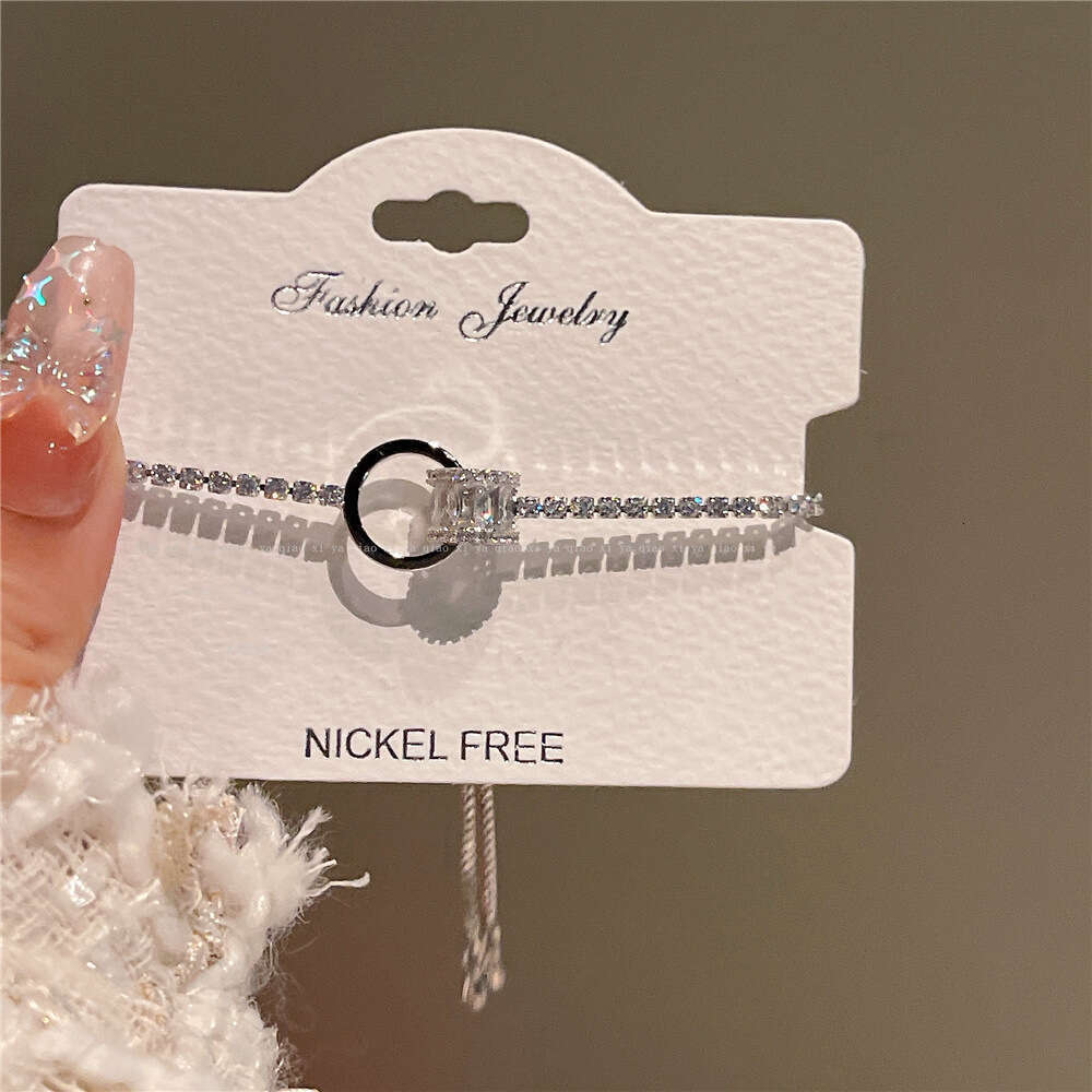 Dongdaemun Light Two-Color Small Waist 2023 Autumn Winter New Gentle Women's Niche Circle Bracelet