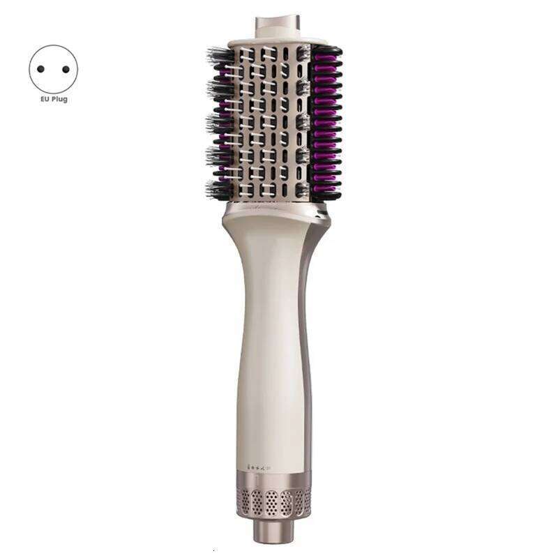 ABAH-Professional Multifunctional Straightening Blow Dryer Brush Curling Iron Comb Suitable For All Hair Types