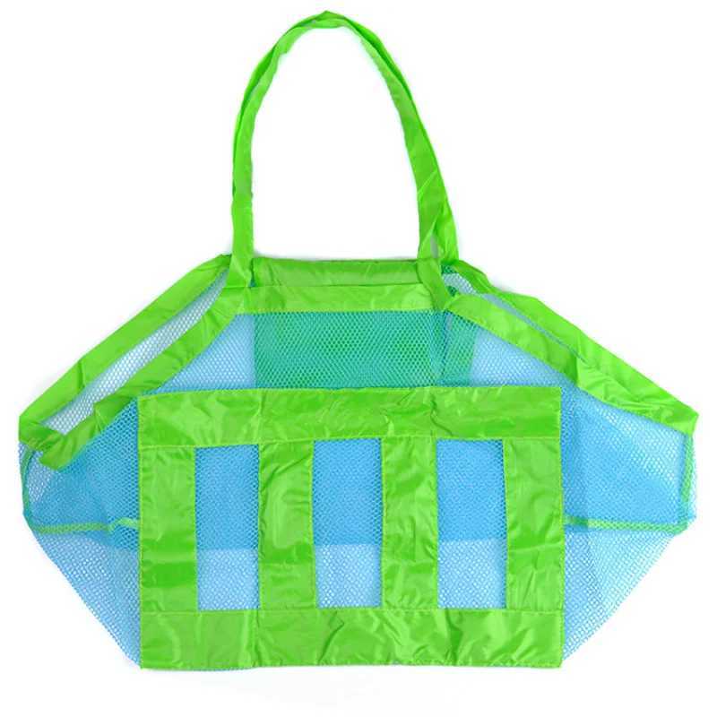 Children Sand ay Portable Mesh Bag Kids Toys Storage Bags Swimming Large Beach Bag for Towels Wen Cosmetic Makeup organizer B250618