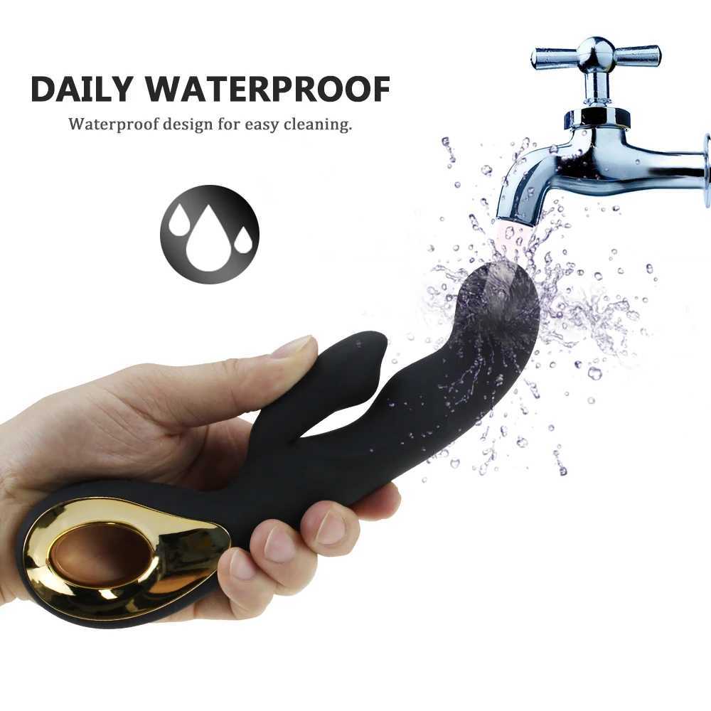 Suitable for women 2-in-1 vibrator 10 frequency dildo for women vaginal clitoris sucking vibrating masturbator adult products XJ250618