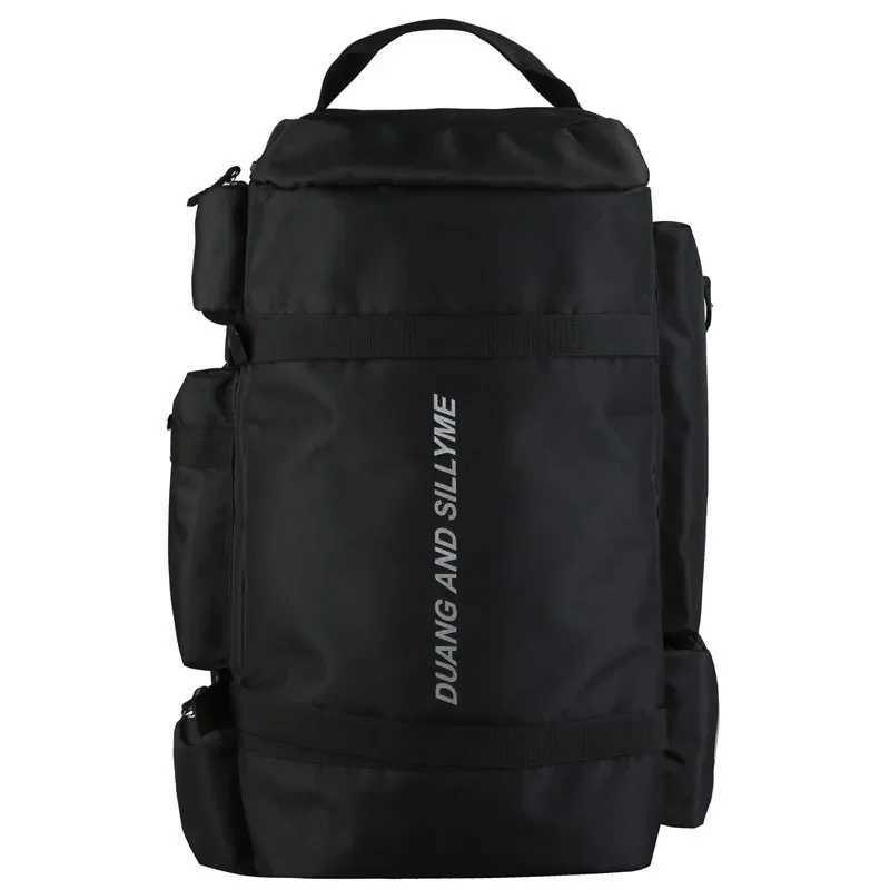 Fitness Travel Bag Sports Backpack Men Women Sports bag Large Capacity Gym Bag with Shoe Compartment Portable Duffle Bag Handbag W250618