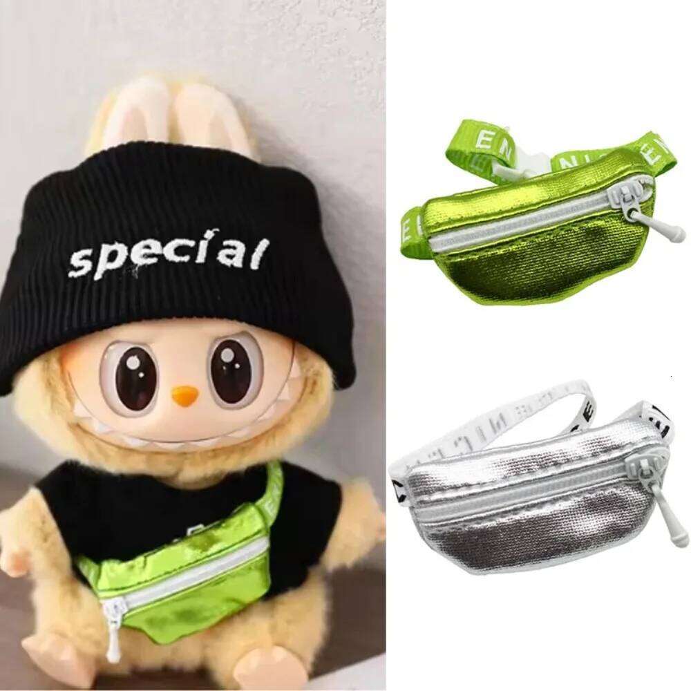 Labubu Bag Cm V Crossbody BJD Dolls DIY Waist Bags Cute Idol Plush Doll Accessories Belt Bag Gift