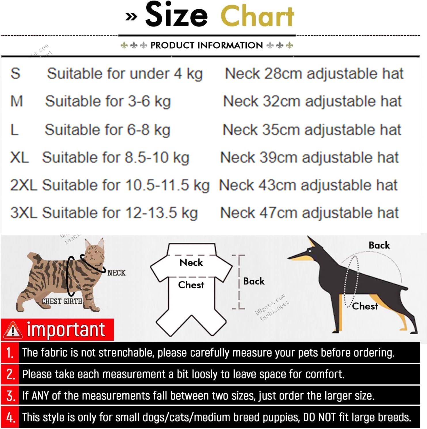 Dog Costume-Cute Detective Pet Clothes Set Halloween Cosplay Party Outfit Winter Fashion Cape Cloak Hat for Small Medium Dog, Cat Kitten XXL A572