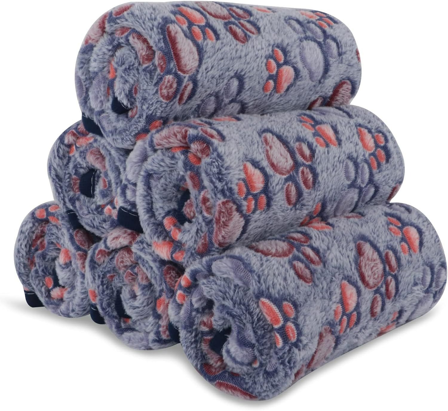 Soft Fluffy High Quality Pet Blanket Cute Cartoon Pattern Pet Mat Warm and Comfortable Blanket for Cat Dogs