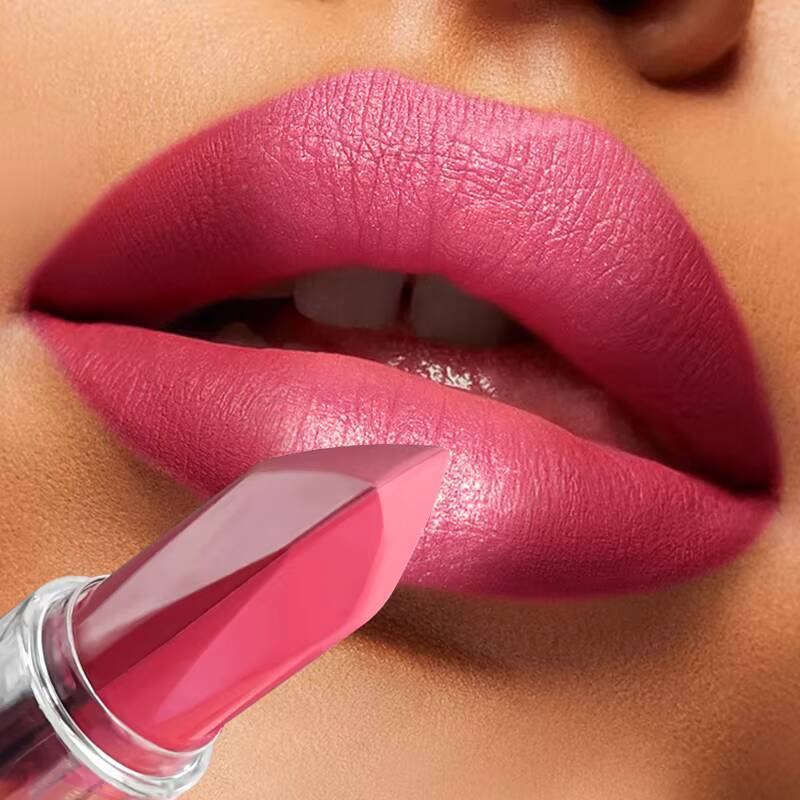 Velvet Matte Pencil Waterproof Long-lasting Sexy Nude Pink Lipstick Non-sticky Canned Lip Color Cosmetics happy