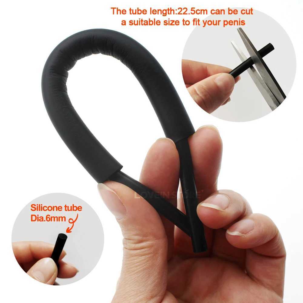 Male Penis Extender Enlarger Bracket Cock Enlargement Edge Stretcher Pump Erection Traction Correction Bending Sex Toys for Men W250618
