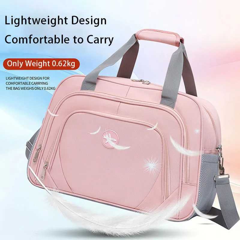 Large-capacity travel bag dry-wet separated fitness bag lightweight waterproof luggage bag unisex sports bag W250618